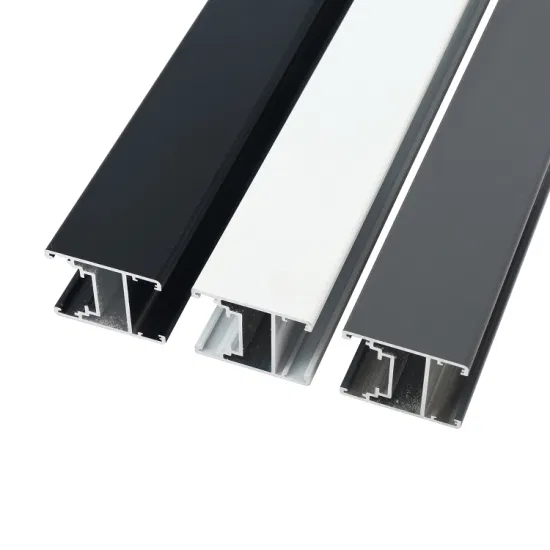 Serie 6063/6000/6061 Estrusione in lega di alluminio/profilo estruso per telaio di porta finestra a battente Armadio da cucina con fessura a T a taglio termico industriale